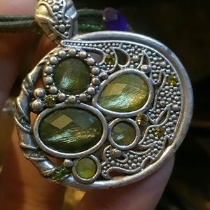 Handmade vintage sterling silver and stones